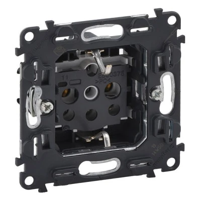 Μηχανισμός πρίζα σούκο με βίδες Legrand VLife 250V 16A