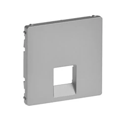 Πλακίδιο πρίζας RJ11 / RJ45 Legrand Valena Life ALUMINIUM Πλακίδιο πρίζας RJ11 / RJ45 Legrand Valena Life ALUMINIUM