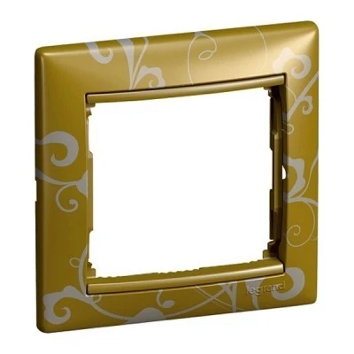 Πλαίσιο 1 θέσης Legrand Valena BAROQUE χρυσό