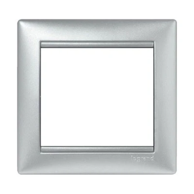 Πλαίσιο Legrand Valena 1 θέσης ασημί