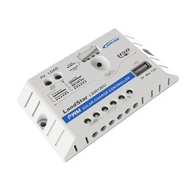 Ρυθμιστής φόρτισης PMW LS0512E 5A 12V για μικρά βιομηχανικά και οικιακά φωτοβολταϊκά συστήματα