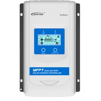 Ρυθμιστής φόρτισης φωτοβολταϊκών MPPT 260W/12V & 520W/24V 20A Epsolar DR-2210N-DDS για 2 μπαταρίες Ρυθμιστής φόρτισης φωτοβολταϊκών MPPT 260W/12V & 520W/24V 20A Epsolar DR-2210N-DDS για 2 μπαταρίες