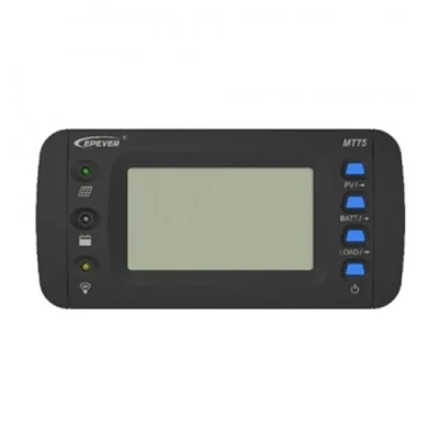 Ψηφιακό όργανο για ρυθμιστές EPSOLAR / EPEVER MT-75 με οθόνη LCD & ένδειξη τάσης - ρεύματος