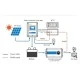 Ψηφιακό όργανο για ρυθμιστές EPSOLAR / EPEVER MT-75 με οθόνη LCD & ένδειξη τάσης - ρεύματος