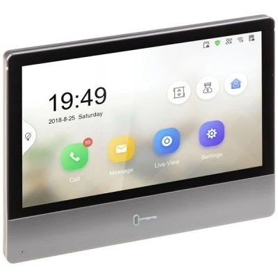  Δικτυακό (IP) μόνιτορ θυροτηλεόρασης Hikvision DS-KH8350-WTE1 Red dot pro μοντέρνας λεπτής (8.6 mm) σχεδίασης με γυαλί & αλουμίνιο