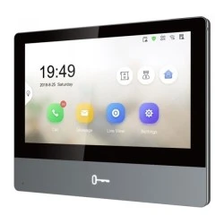  Δικτυακό (IP) μόνιτορ θυροτηλεόρασης Hikvision DS-KH8350-WTE1 Red dot pro μοντέρνας λεπτής (8.6 mm) σχεδίασης με γυαλί & αλουμίνιο