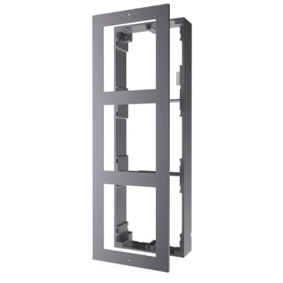 Βάση Hikvision DS-KD-ACW3 για επίτοιχη τοποθέτηση 3 modules της μπουτονιέρας εισόδου Intercom