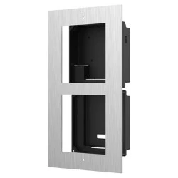  Βάση HIKVISION DS-KD-ACF2 για χωνευτή τοποθέτηση 2 modules της μπουτονιέρας εισόδου Intercom πλαίσιο & κάλυμμα