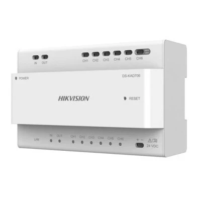  Διανομέα ς 2 καλωδίων Hikvision DS-KAD706 για Modular IP Video Intercom 2 καλωδίων