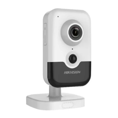 Ασύρματη-ενσύρματη δικτυακή κάμερα Cube 2MP Hikvision εσωτερικού χώρου H.265+/H.265 & σταθερός υπερ-ευρυγώνιος φακός 2.0mm 