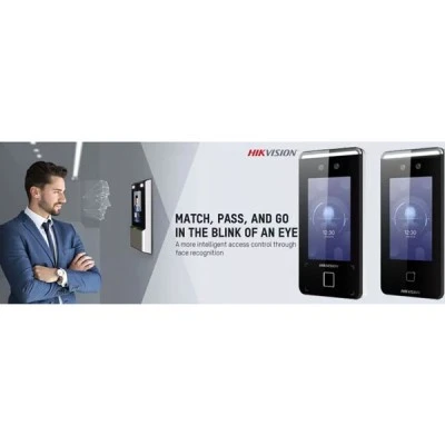  Αυτόνομο τερματικό ελέγχου πρόσβασης (access control) touch free Hikvision DS-K1T341AMF-S  , με αναγνώριση βιομετρικών χαρακτηριστικών προσώπου