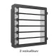Nametag module HIKVISION DS-KD-KK/S για modular μπουτονιέρα εισόδου Intercom Stainless Steel με επιπλέον 6 μπουτόν κλή­σης IP65