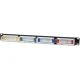 Patch panel κατηγορίας CAT 5e UTP INT 513678 24 θυρών χωρισμένων σε 4 εξάδες διαφορετικών χρωματισμώ