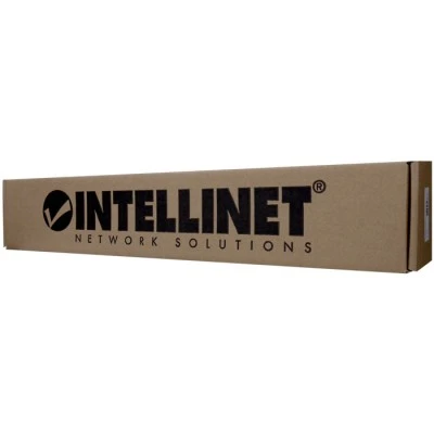 Patch panel κατηγορίας CAT 5e UTP INT 513678 24 θυρών χωρισμένων σε 4 εξάδες διαφορετικών χρωματισμώ