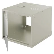 Επιτοίχια καμπίνα 19" INTELLINET 714815 FLATPACK 9U (540x560) Flatpack γκρι με θυρίδες εξαερισμού