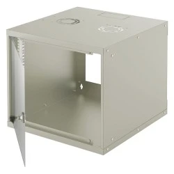 Επιτοίχια καμπίνα 19" INTELLINET 714815 FLATPACK 9U (540x560) Flatpack γκρι με θυρίδες εξαερισμού