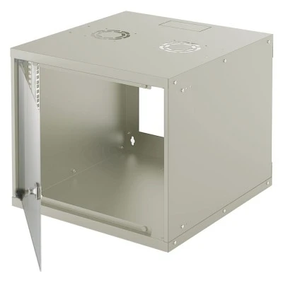 Επιτοίχια καμπίνα 19" INTELLINET 714815 FLATPACK 9U (540x560) Flatpack γκρι με θυρίδες εξαερισμού