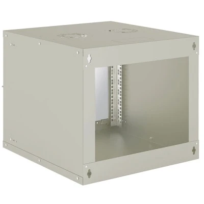 Επιτοίχια καμπίνα 19" INTELLINET 714815 FLATPACK 9U (540x560) Flatpack γκρι με θυρίδες εξαερισμού