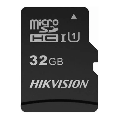 Κάρτα μνήμης flash microSDΗC™ Hikvision με χωρητικότητα 32 GB & ταχύτητα read ως 92MB/s & write ως 15MB/s