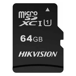Κάρτα μνήμης flash microSDΗC™ Hikvision χωρητικότητας 64 GB σειράς Consumer C1, Class10