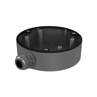  Μεταλλική βάση - κουτί συνδέσεων Hikvision DS-1280ZJ-DM21 BLACK για Dome κάμερες, διαμέτρου περίπου 140mm
