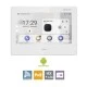 Hikvision μόνιτορ θυροτηλεόρασης για 10 Διαμερίσματα  DS-KH9310-WTE1(B) 7'' οθόνη αφής ανάλυσης 1024x600 ισχυρός επεξεργαστής