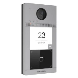 Δικτυακή (IP) μπουτονιέρα εισόδου Hikvision DS-KV8113-WME1(C )για επίτοιχη τοποθέτηση 1 μπουτόν κλήσης & έχρωμη κάμερα HD 1080p & Wifi