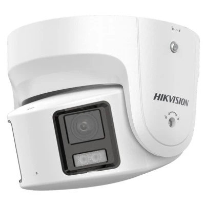 Δικτυακή κάμερα Turret Hikvision 8MP ColorVu πανοραμικής θέασης 180° 2 αισθητήρια 4MP και 2 φακούς 4mm