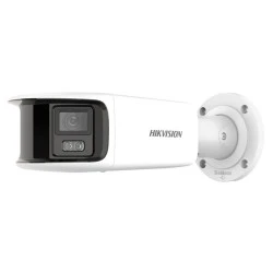 Δικτυακή κάμερα Bullet 4MP Hikvision ColorVu πανοραμικής θέασης 180°αποτελούμενη από 2 αισθητήρια 2MP & 2 φακούς 2.8mm IP67