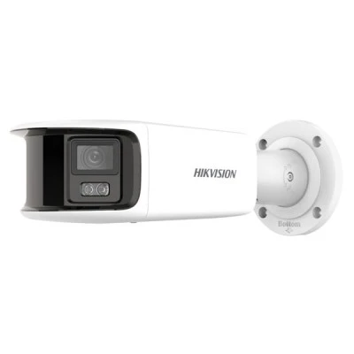 Δικτυακή κάμερα Bullet 8MP Hikvision ColorVu πανοραμικής θέασης 180° με 2 αισθητήρια 4MP & 2 φακούς 4mm IP67