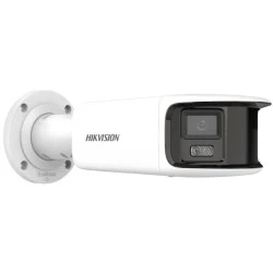 Δικτυακή κάμερα Bullet 4MP Hikvision ColorVu πανοραμικής θέασης 180°αποτελούμενη από 2 αισθητήρια 2MP & 2 φακούς 2.8mm IP67