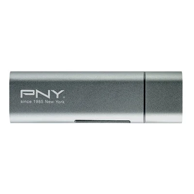USB-C card reader PNY R-TC-UA-3N1E01-RB για κάρτες MicroSD & SD με υποδοχή USB A