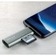 USB-C card reader PNY R-TC-UA-3N1E01-RB για κάρτες MicroSD & SD με υποδοχή USB A