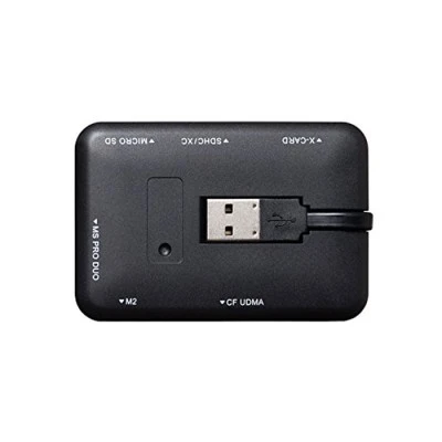 Card Reader USB 3.0 PNY FLASHREAD-HIGPER-BX με ενσωματωμένο καλώδιο USB 2.0