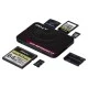 Card Reader USB 3.0 PNY FLASHREAD-HIGPER-BX με ενσωματωμένο καλώδιο USB 2.0