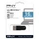 Stick USB PNY FD16GATT4-EF 16GB 2.0 16GB με ταχύτητα εγγραφής έως και 8MB/s Stick USB PNY FD16GATT4-EF 16GB 2.0 16GB με ταχύτητα εγγραφής έως και 8MB/s