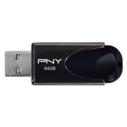 Stick USB PNY FD64GATT4-EF 64GB 2.0 64GB με ταχύτητα εγγραφής έως και 8MB/s