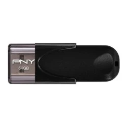 Stick USB PNY FD64GATT4-EF 64GB 2.0 64GB με ταχύτητα εγγραφής έως και 8MB/s