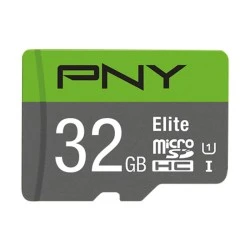 Κάρτα μνήμης microSDHC P-SDU32GU185GW-GE Class 10 UHS-I U1 32GB έως & 100 MB/s με αντάπτορα SD
