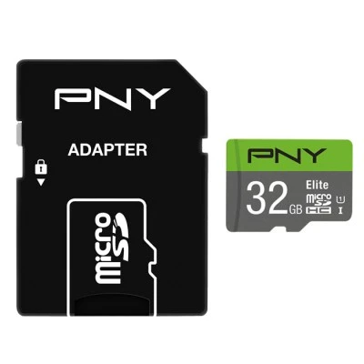 Κάρτα μνήμης microSDHC P-SDU32GU185GW-GE Class 10 UHS-I U1 32GB έως & 100 MB/s με αντάπτορα SD Κάρτα μνήμης microSDHC P-SDU32GU185GW-GE Class 10 UHS-I U1 32GB έως & 100 MB/s με αντάπτορα SD