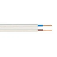 Καλώδιο NYIFY πλακέ διατομής NYIFY 4G1,5mm² σε λευκό χρώμα Καλώδιο NYIFY πλακέ διατομής NYIFY 4G1,5mm² σε λευκό χρώμα