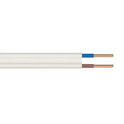 Καλώδιο NYIFY πλακέ διατομής NYIFY 4G1,5mm² σε λευκό χρώμα