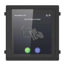 Μονάδα μπουτονιέρας εισόδου touch screen HIKVISION DS-KD-TDM με οθόνη αφής καρταναγνώστη λίστα επαφών & πληκτρολόγιο αφής Μονάδα μπουτονιέρας εισόδου touch screen HIKVISION DS-KD-TDM με οθόνη αφής καρταναγνώστη λίστα επαφών & πληκτρολόγιο αφής