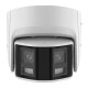 Δικτυακή κάμερα Turret Hikvision 4MP ColorVu πανοραμικής θέασης 180° με 2 αισθητήρια 2MP & 2 φακούς 2.8mm 140×145.6mm