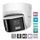 Δικτυακή κάμερα Turret 4MP AcuSense Hikvision πανοραμικής θέασης 180° με 2 φακούς 2.8mm  με ενσωματωμένο μεγάφωνο IP67