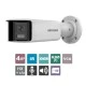 Δικτυακή κάμερα Bullet 4MP AcuSense Hikvision πανοραμικής θέασης 180° με  2 αισθητήρια 2MP & 2 φακούς 2.8mm με ενσωματωμένο μικρόφωνο IP67