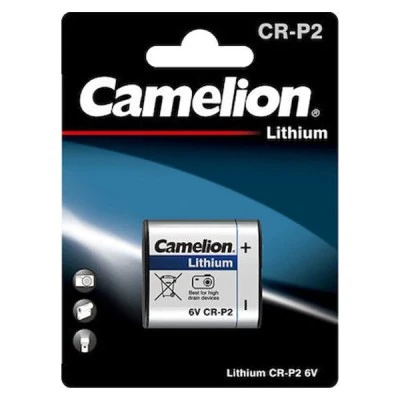 Μπαταρία λιθίου CR-P2 Camelion 6V κατάλληλη για χρήση σε φωτογραφικές μηχανές