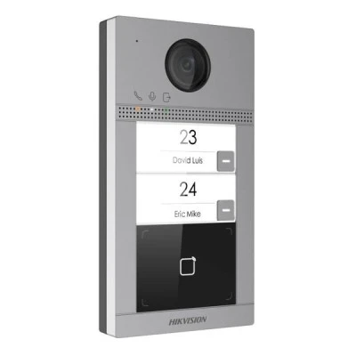 Δικτυακή (IP) μπουτονιέρα εισόδου Hikvision DS-KV8213-WME1(C) για επίτοιχη τοποθέτηση με 2 μπουτόν κλήσης μεταλλικό περίβλημα & έγχρωμη κάμερα Δικτυακή (IP) μπουτονιέρα εισόδου Hikvision DS-KV8213-WME1(C) για επίτοιχη τοποθέτηση με 2 μπουτόν κλήσης μεταλλικό περίβλημα & έγχρωμη κάμερα