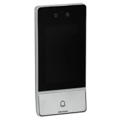 Video Intercom Face Recognition Door Station HIKVISION DS-KV9503-WBE1 οθόνη αφής 4.3’’ ανάλυσης 800x480, δύο έγχρωμες κάμερες HD 1080p
