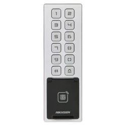 Αυτόνομο τερματικό ελέγχου πρόσβασης Hikvision DS-K1T805MBFWX πληκτρολόγιο, optical fingerprint module & αναγνώστη καρτών proximity